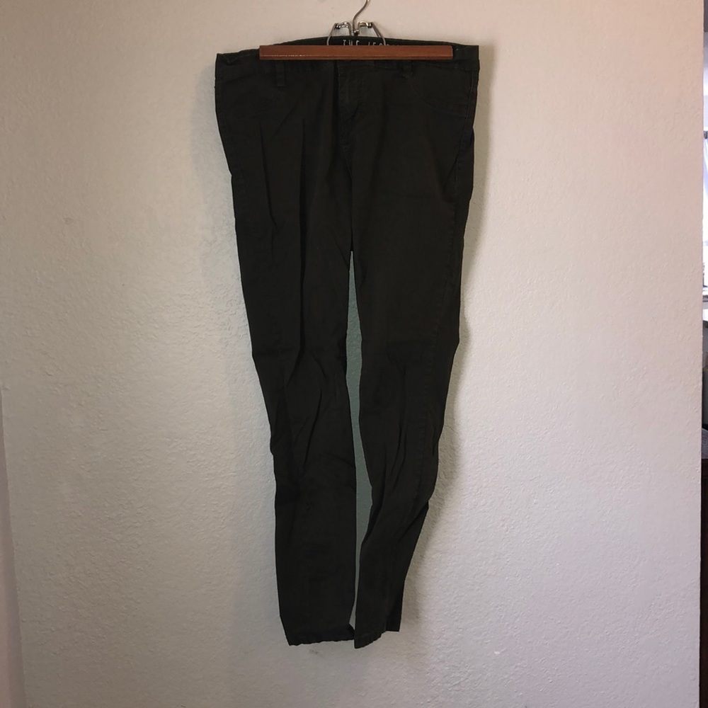 Army green Jeggings